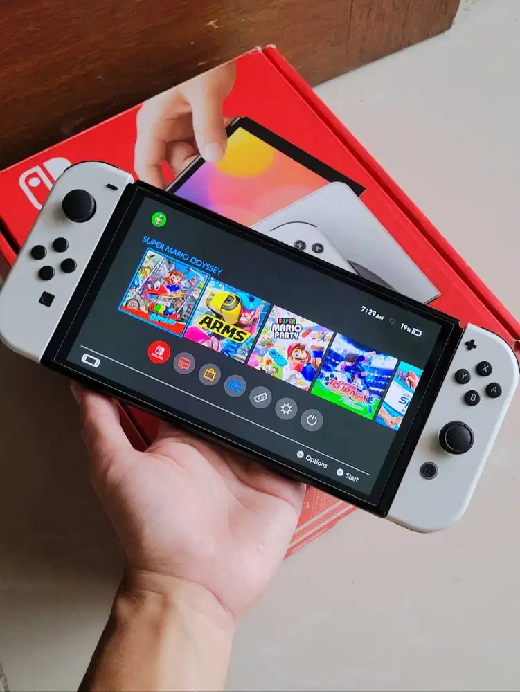 Nintendo Switch OLED Full Games Fullset Second Preloved Lengkap Ori