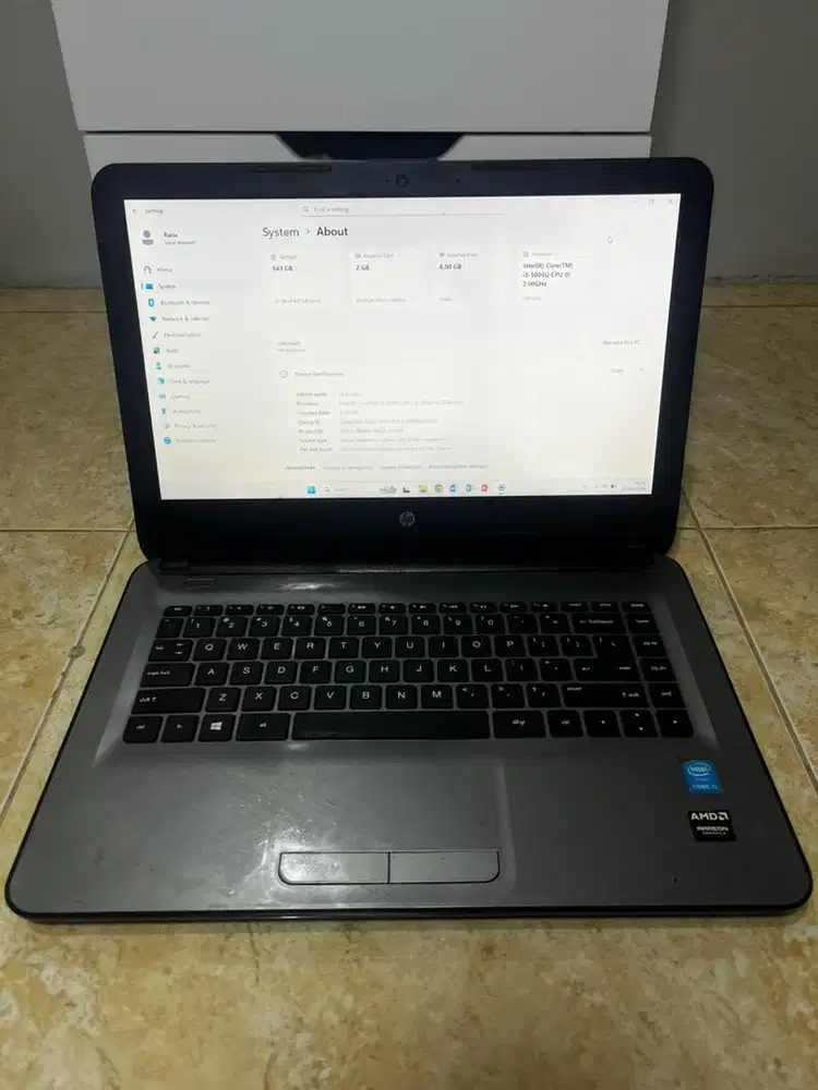 LAPTOP HP 14-ac144tx