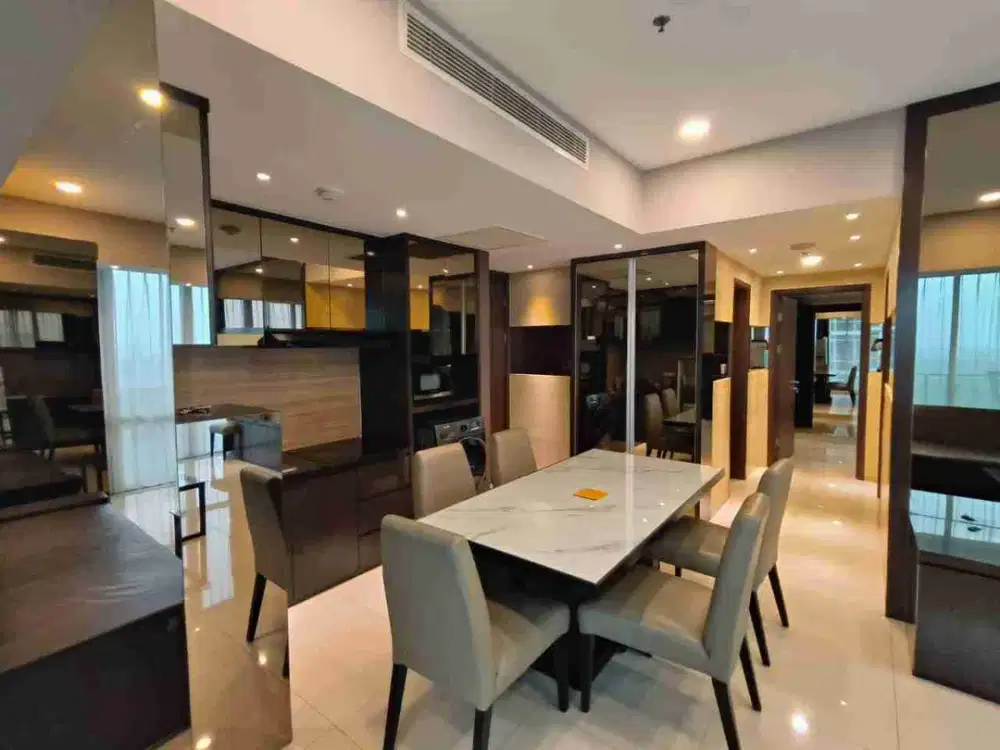 Disewakan U Residence Tower 3 Pertahun Full Furnished 2 Bedroom Bagus