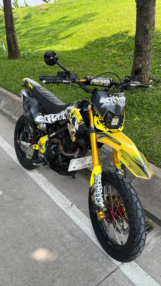 KLX D-Tracker 150 Kuning
