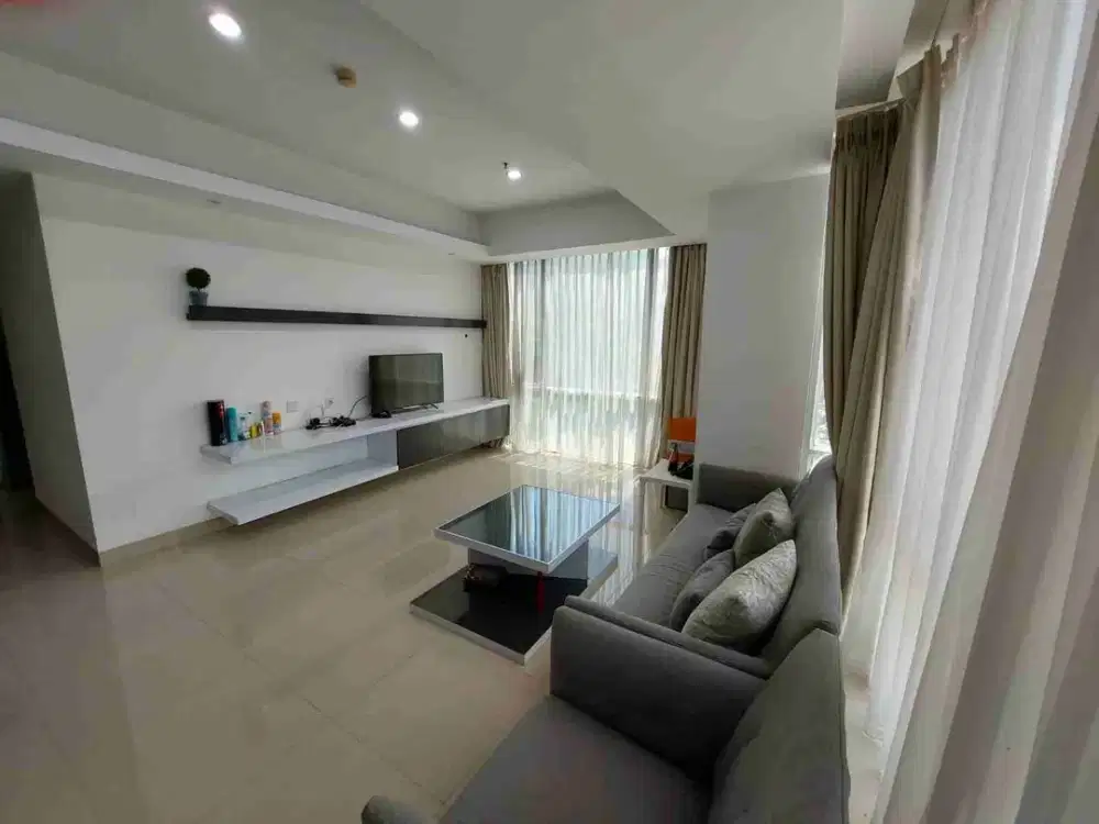Disewakan U Residence Tower 2 Full Furnished 2 Bedroom Golf View Connecting Supermal Karawaci