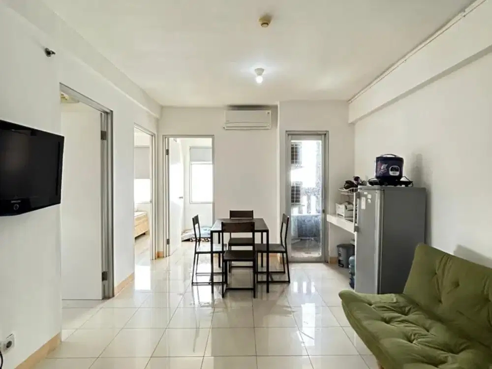 Apartemen Green Bay Pluit Semi Furnished Hadap Utara Simple Oke!!