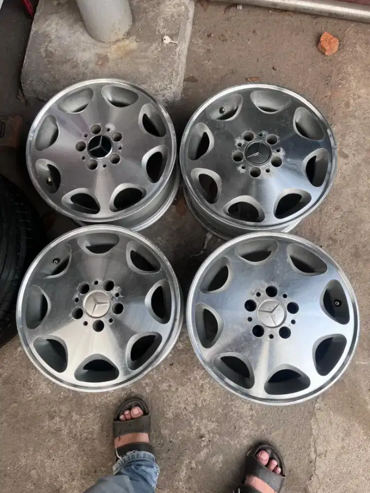 Velg original Mercedes Benz 8 hole ring 16 pcd 5x112 4pcs