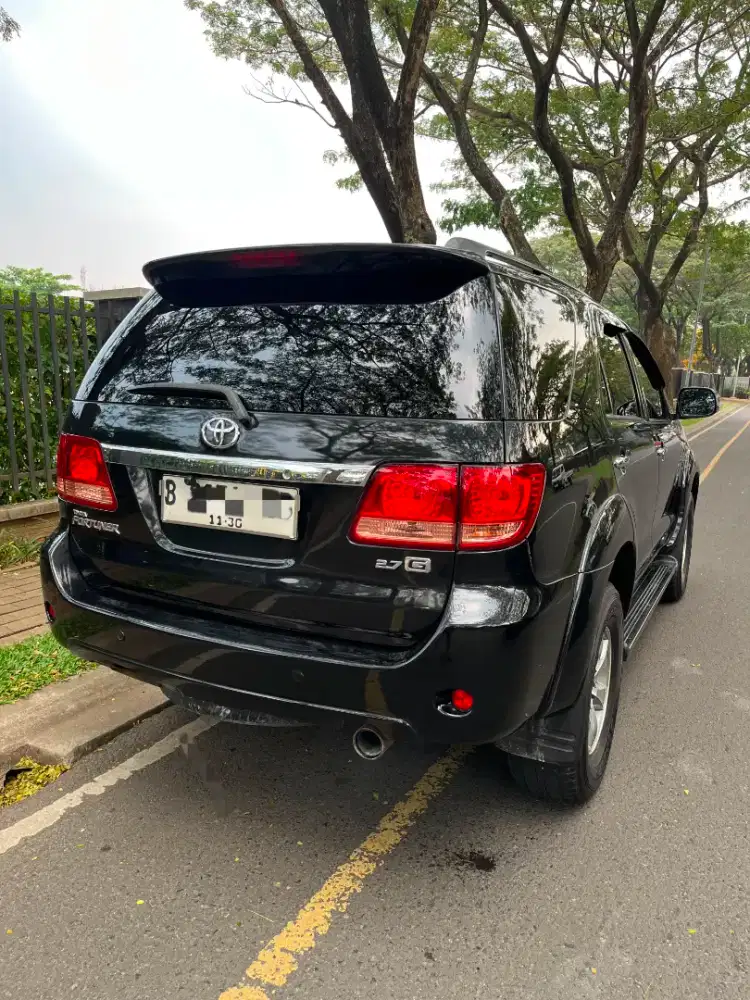 Toyota Fortuner G Luxury 2.7 bensin istmw mobil rawatan , buktikan