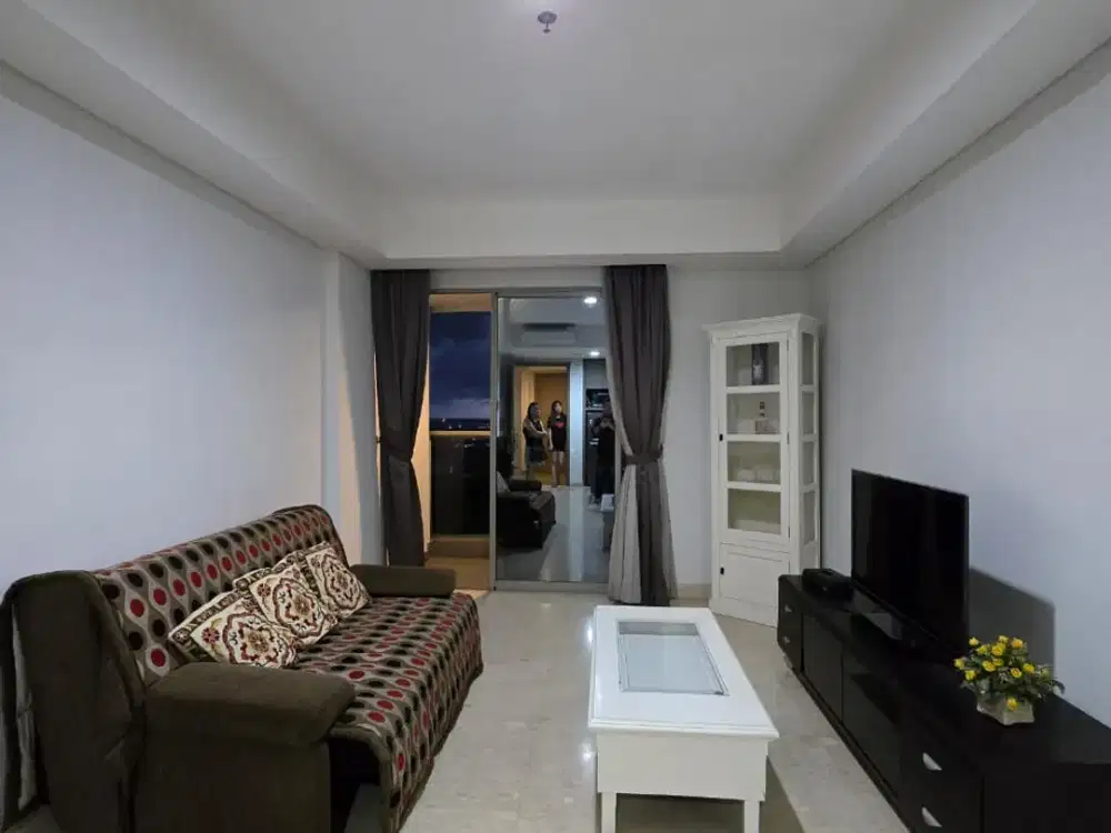 Dijual Apartemen Gold Coast PIK 3BR, 113m2, Sea View, Full Furnished