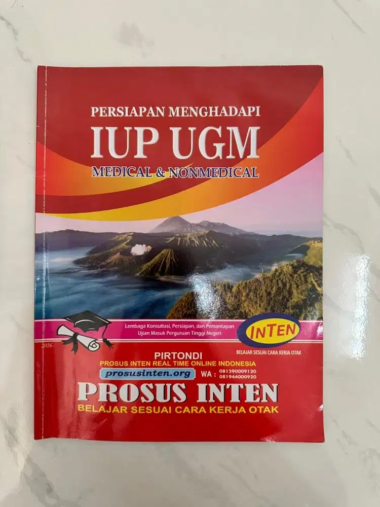 JUAL BUKU INTEN IUP UGM 2026