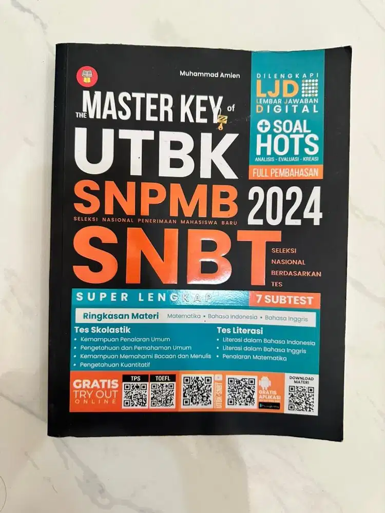 JUAL BUKU MASTER KEY UTBK-SNBT 2024