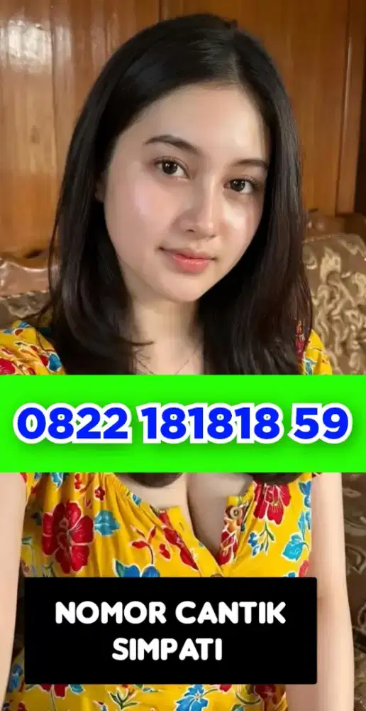 Nomor cantik simpati Telkomsel