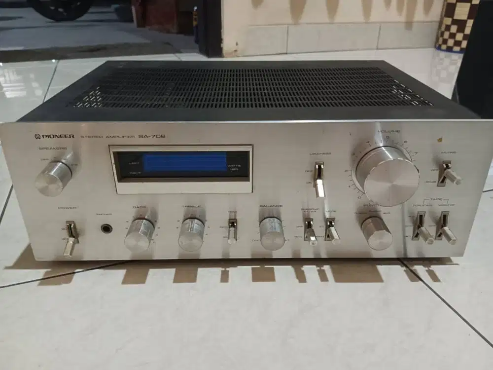 Pioneer SA-708 Blue Line Amplifier