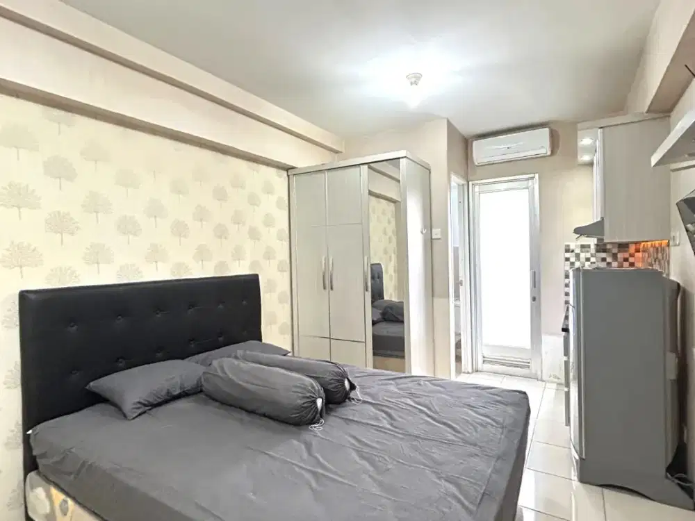 Apartemen Green Bay Pluit Studio Full Furnished View Pool Bagus!!