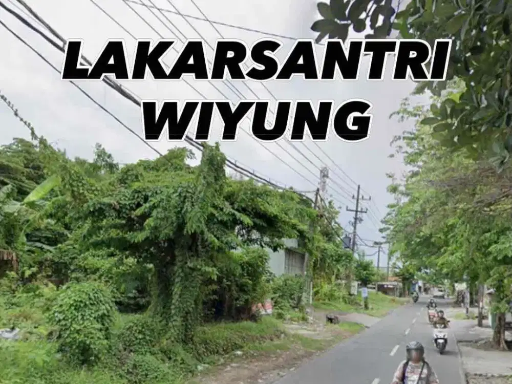 raya Bangkingan Wiyung jual murah tanah strategis tembus royal residence dan jalan tol