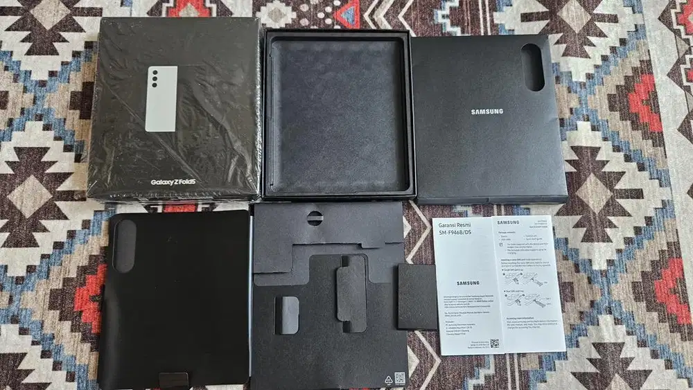 Dus Box Samsung Galaxy Z Fold 5 Cream Copotan Ori Sein