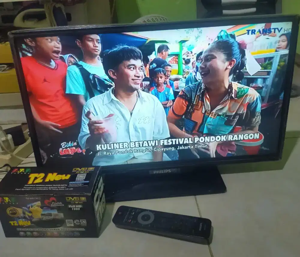 Led Analog Philips 24 inch & Stb Tanaka (Baru)
