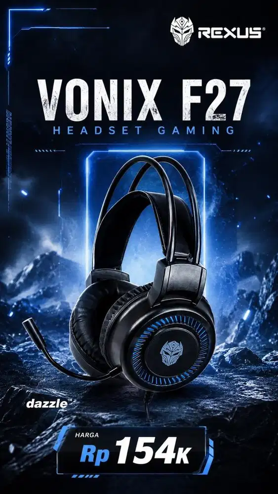 Headser gaming rexus F27