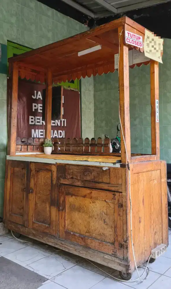 Rombong mie ayam/bakso/usaha makanan