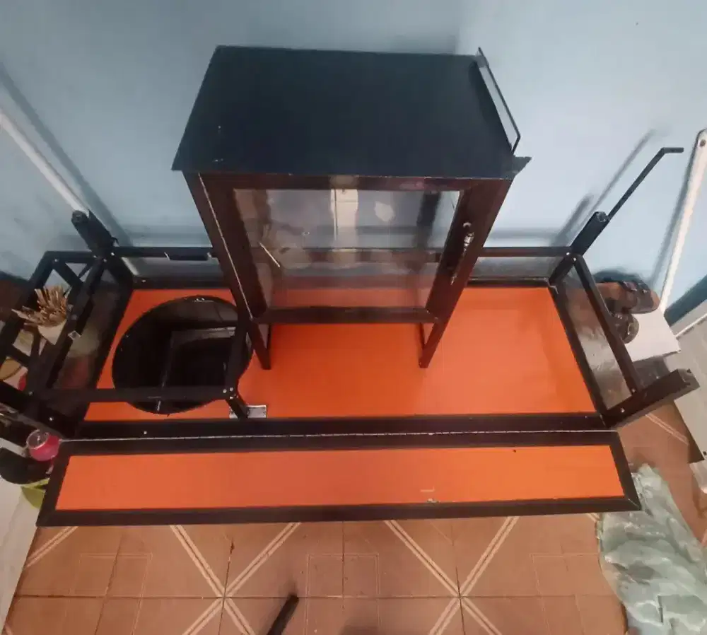 Rombong pentol & perlengkpan