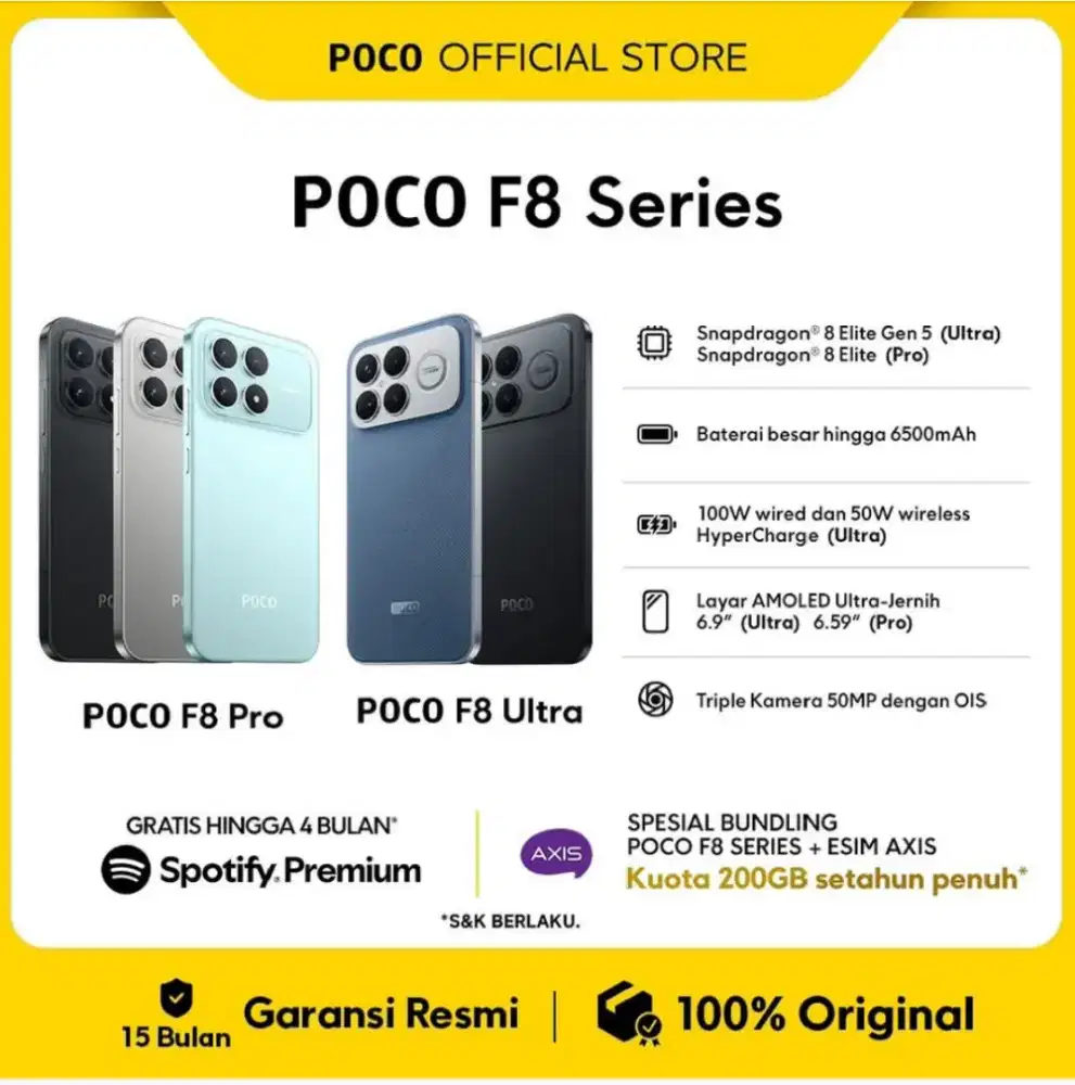 POCO F8 ULTRA - HITAM