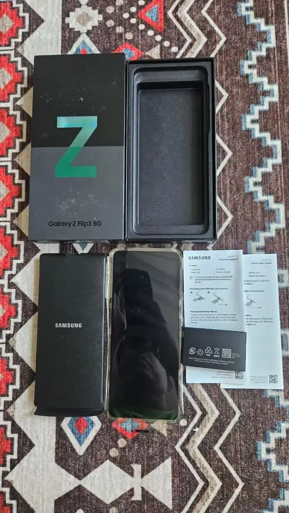 Dus Box Samsung Galaxy Z flip 3 Z flip 5 Z flip 6 Copotan Ori Sein
