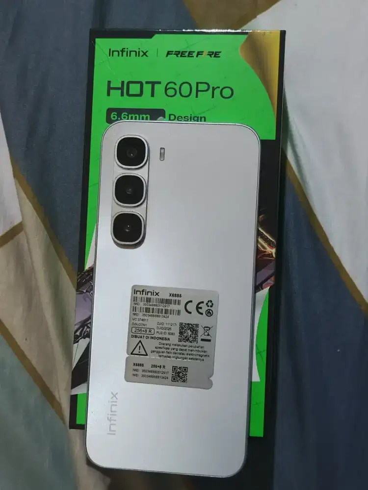 HP INFINIX HOT 60 PRO 8/256 GB FULLSET