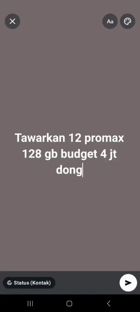 DICARI YANG JUAL IPHONE 12 PROMAX