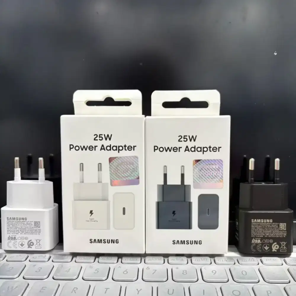Adaptor charger samsung original 25w suport all type device