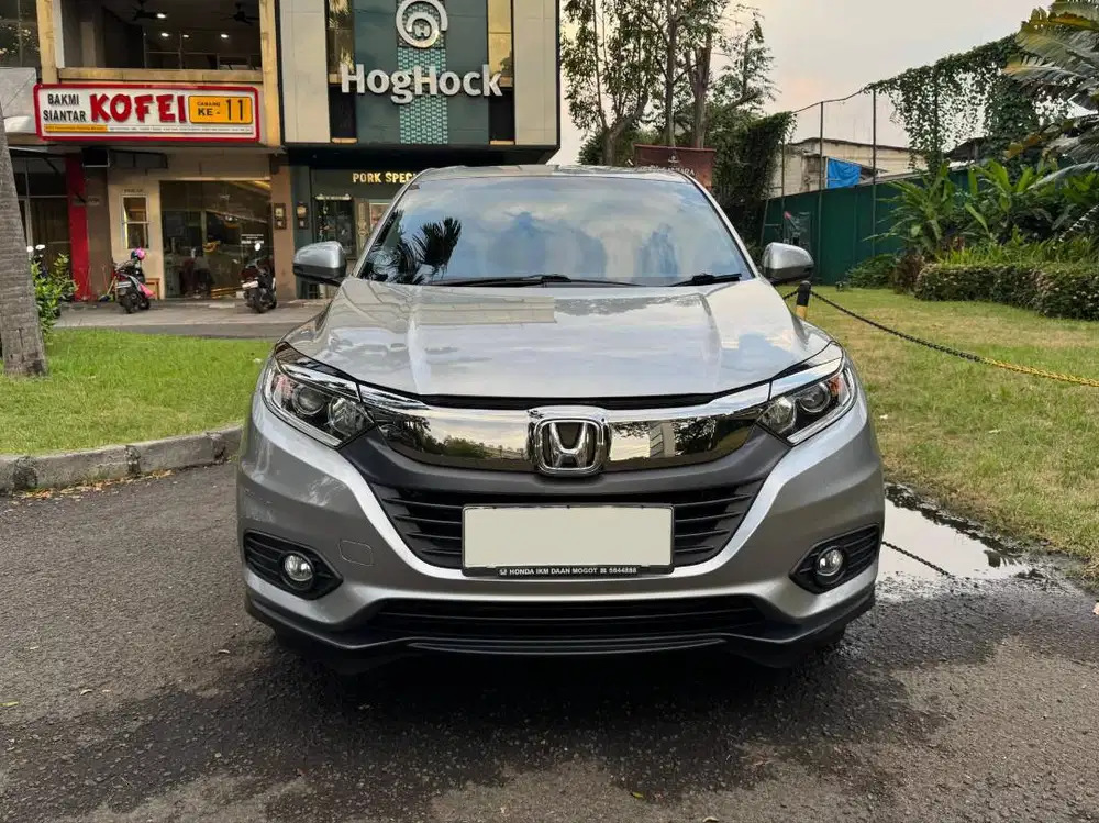 HRV E CVT 1.5 Bensin 2019 Silver Metalik Kondisi Like New KM 30rb