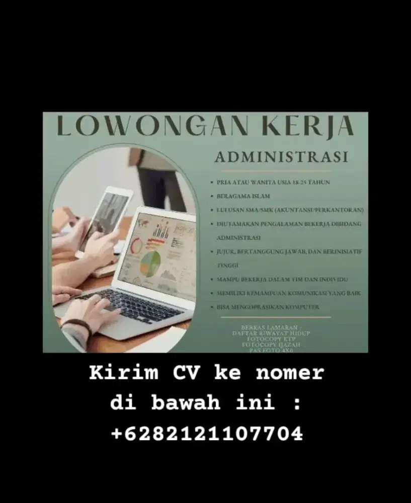 Loker untuk admin