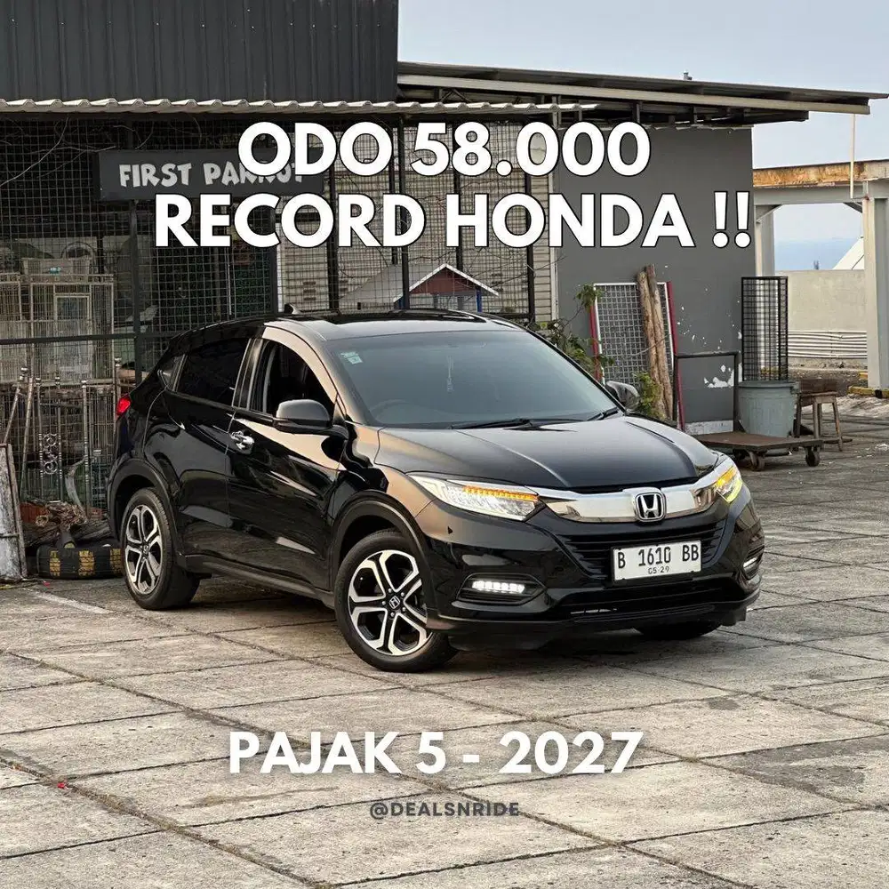 ODO 58.000 ANTIKK !! PAJAK 5/2027 HONDA HRV SPECIAL EDITION SE 2019