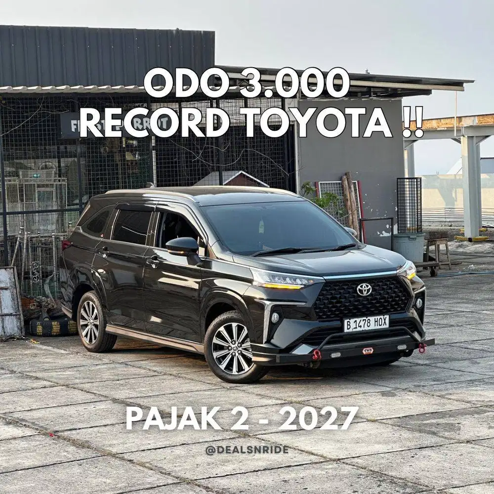 ODO 3.000 LIKE NEW !! TOYOTA NEW VELOZ MANUAL 2025 SEPERTI BARU