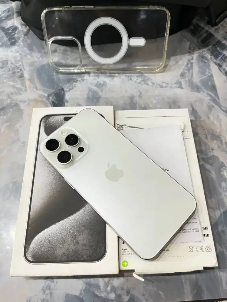 iPhone 15 Pro Max 256gb (White Titanium) iBox