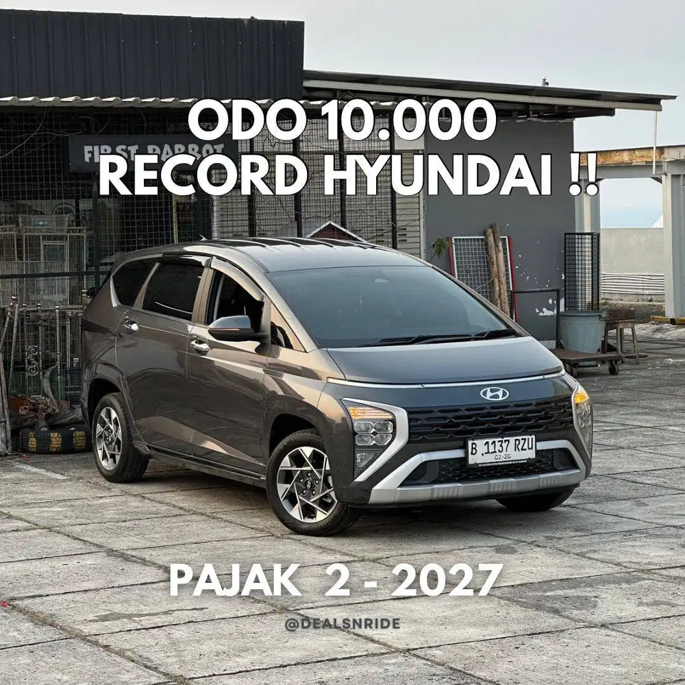 ODO 10.000 LIKE NEW !! PAJAK 2/2027 HYUNDAI STARGAZER PRIME 2024