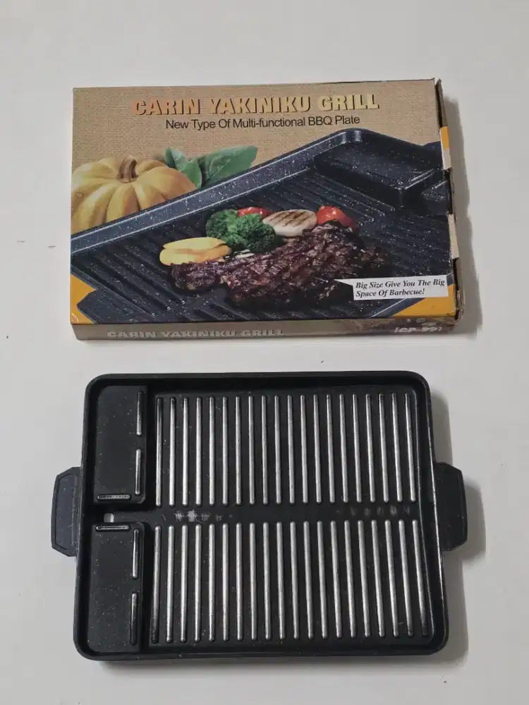 Carin Alat Nampan Panggang Tray Pan Yakiniku Grill BBQ