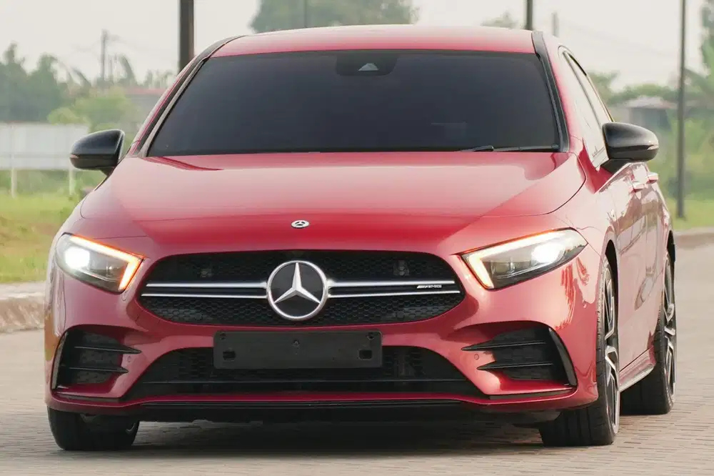 306 HP AWD! Mercedes Benz A35 2.0 AMG 4MATIC Sedan 2021 Red 330i c300