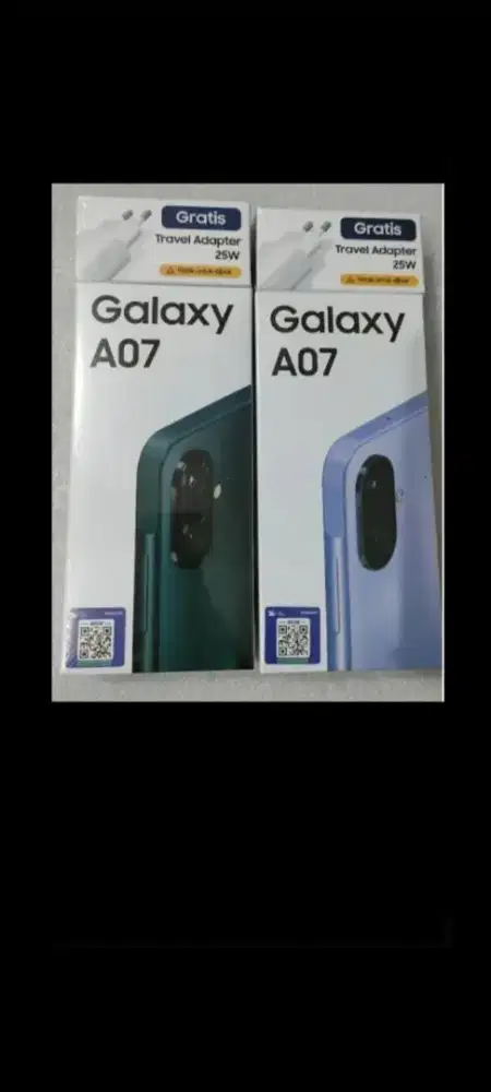 Samsung galaxy A07 ram 6gb 128gb dan4/64 resmi