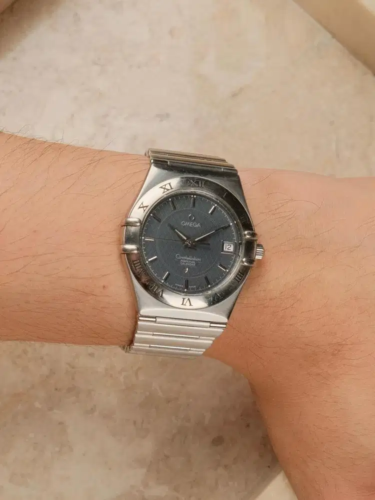 Omega Constellation Perpetual Calendar Manhattan 1552.40.00