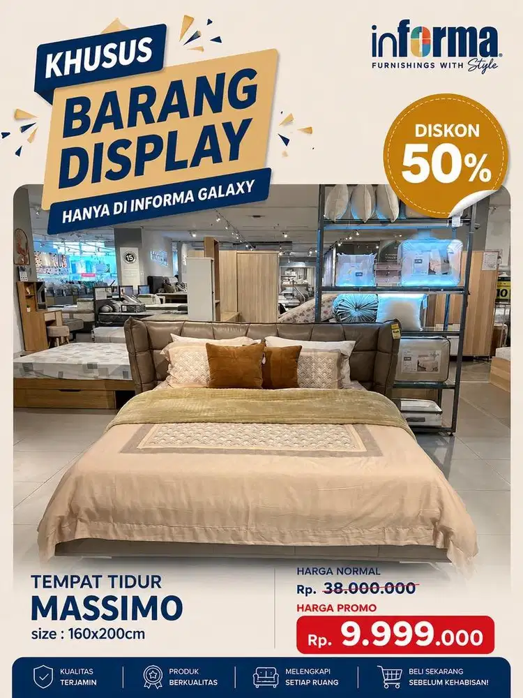 tempat tidur massimo