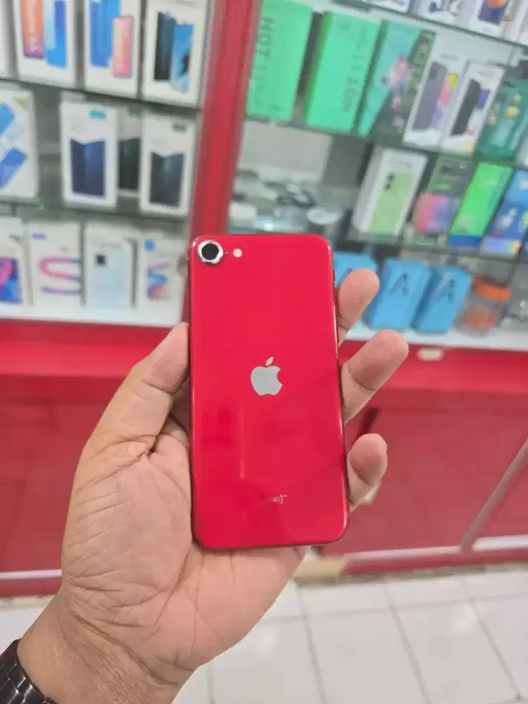 Iphone SE 2020 128GB red imei permanen cukai