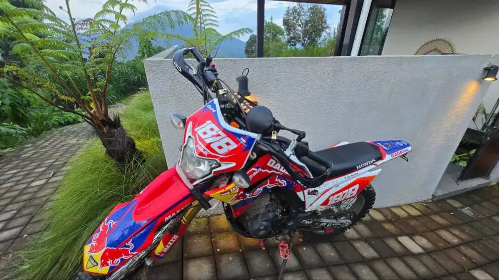 Honda CRF150L 2017 Plat B – Full Rawatan, Part Mahal, Pajak Panjang