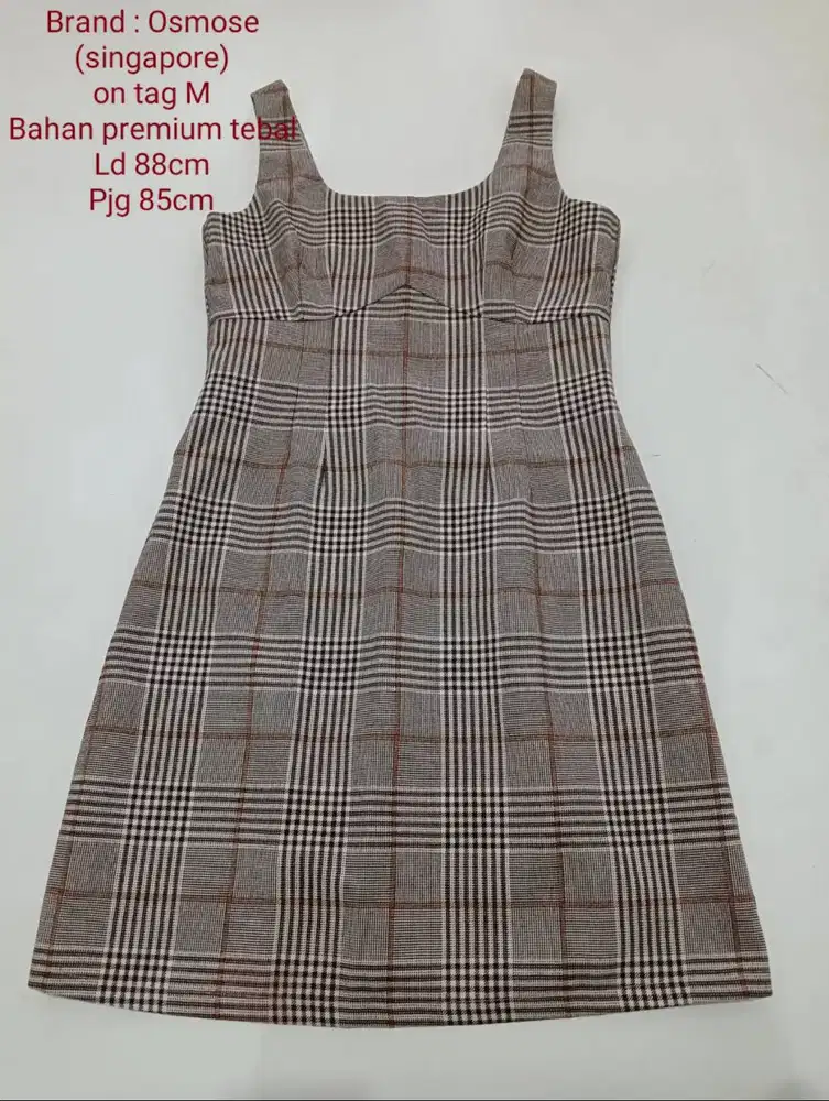 Osmose Mini Shift Dress - Preloved - Singapore