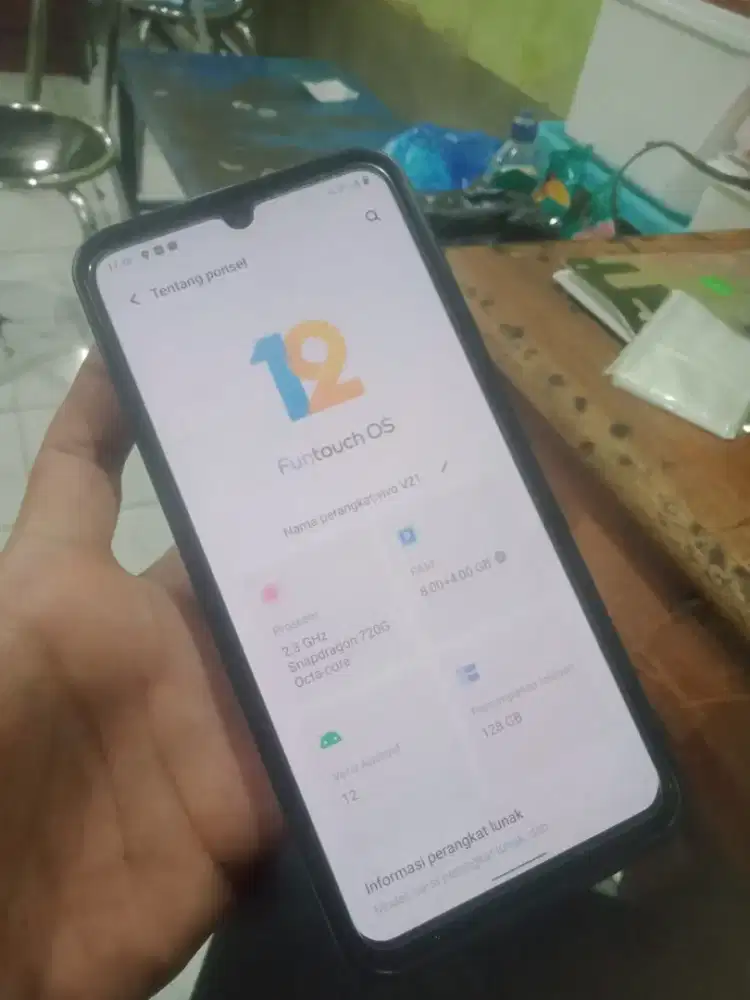 Vivo v21 8/128 resmi Vivo batang