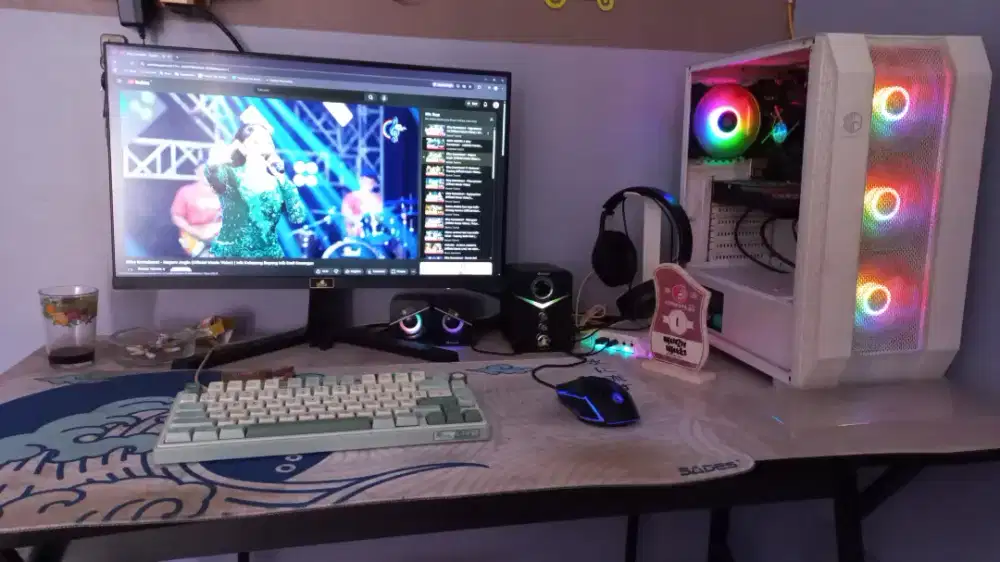 Laptop gaming full set
