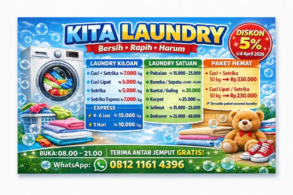 Loker laundry otista