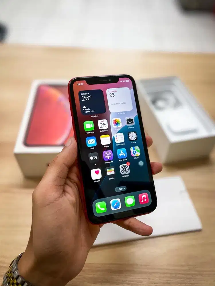 iPhone XR 128GB fullset MULUS NOMINUS !