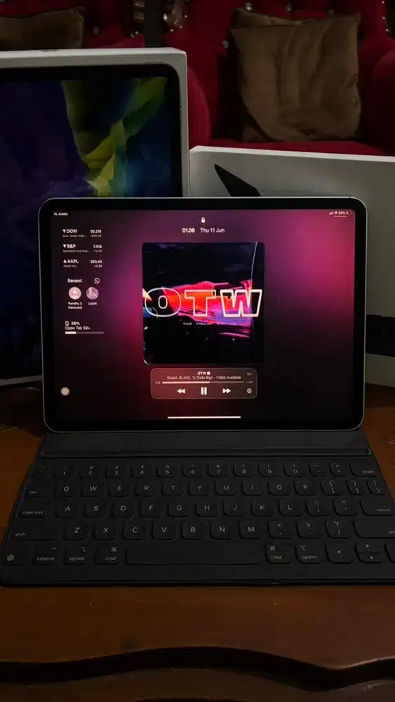 iPad Pro 11 Gen 2 Silver 512Gb Wifi Cellular + Keyboard Apple