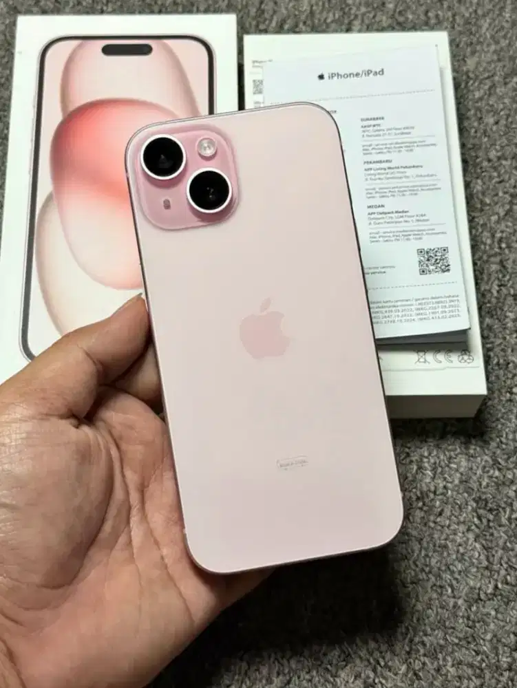 iPhone 15 Pink 128 GB iBox