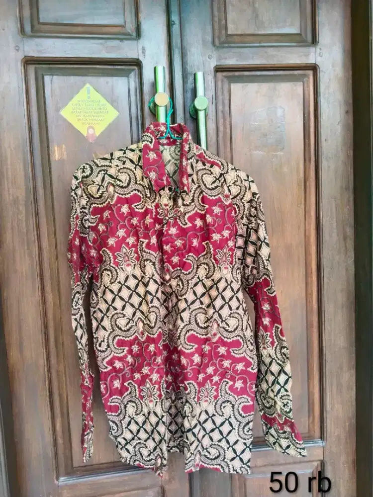 Jukas baju batik pria