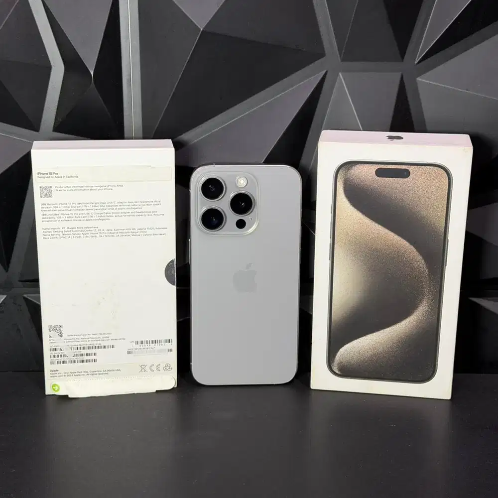 iphone 15 pro 128gb natural titanium ibox