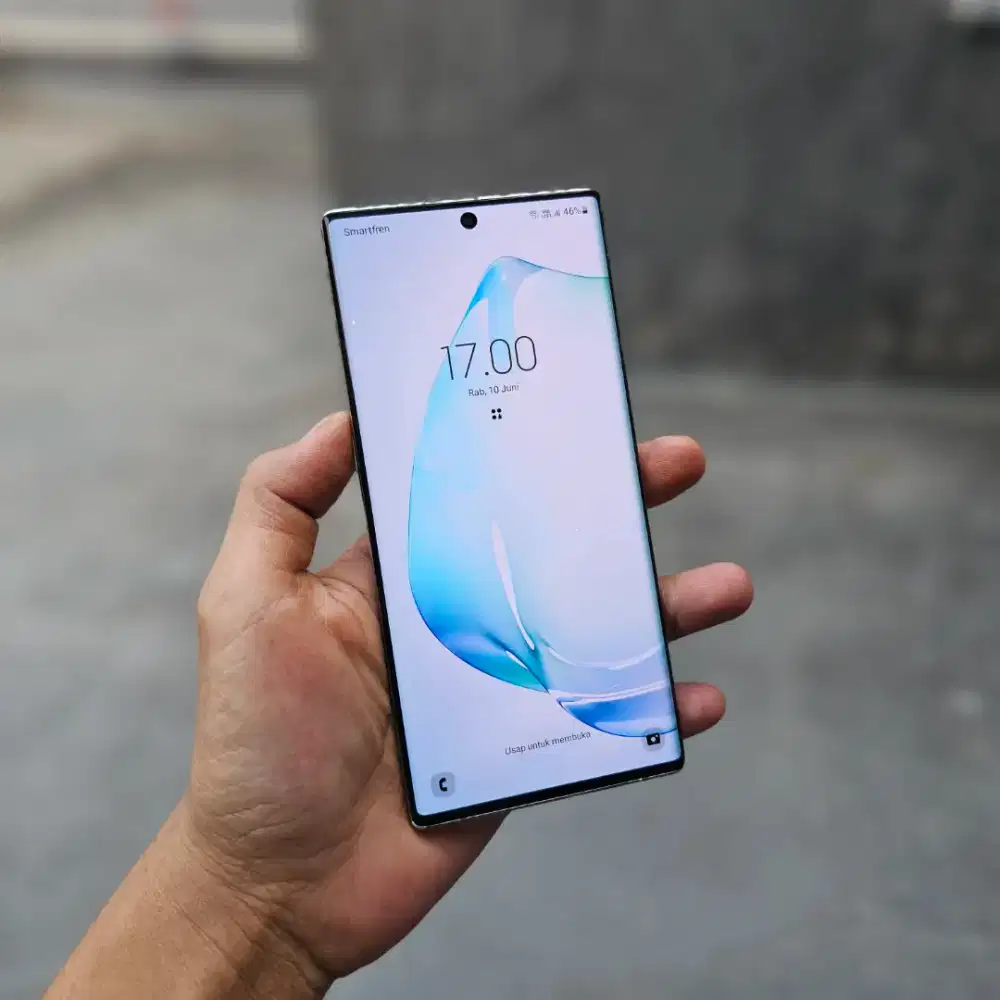 SAMSUNG GALAXY NOTE 10 PLUS SEIN 12/256 DUAL SIM MINUS RINGAN NORMAL