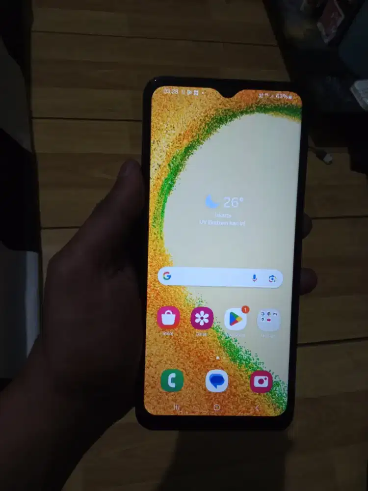 Samsung a04s lecet pemakaian 950