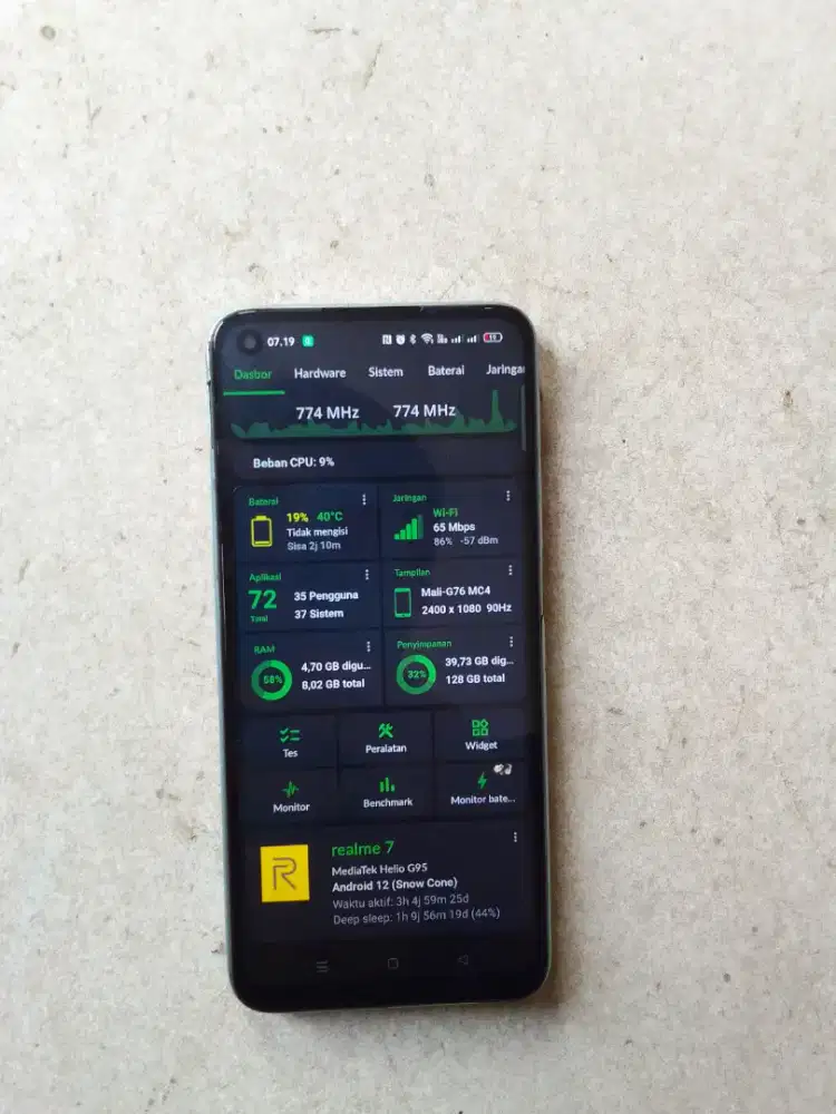 Realme 7 NFC , Ram 8/128gb , HP Only